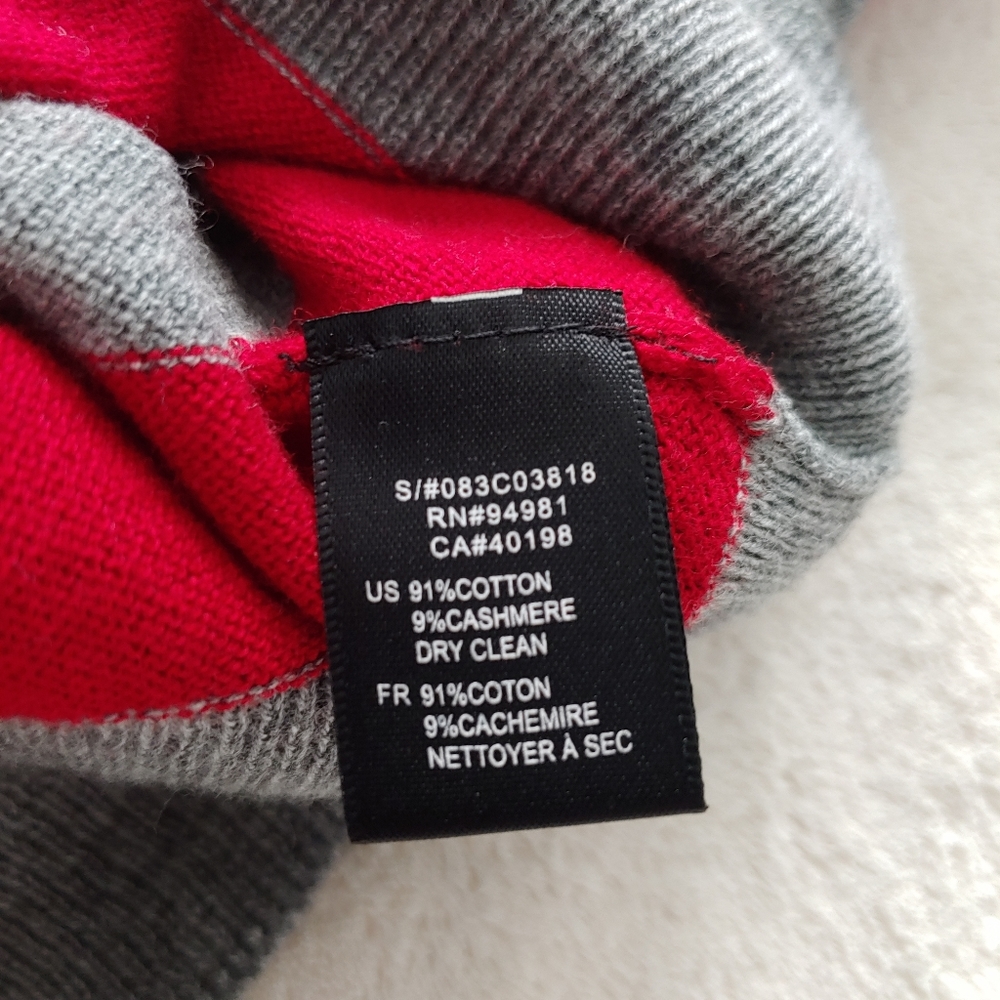 DONATING ๐3/$18 F21 cashmere blend striped vest - Picture 3 of 4